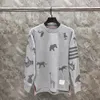 Män Sweatshirt Kvinnor Hoodies Amerikansk Stripe Dekoration Vinter Mode Casual Bomull Vit Animal Mönster Långärmad Skateboardskjorta Skriv ut