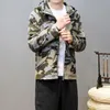メンズジャケットMRGB中華風フード付きジャケットカジュアル特大ファッション男ビンテージ2021秋冬ルースオスコートトップ
