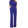 Dames Jumpsuits Rompertjes 7 Kleur Mode Off De Schouder Elegante Vrouwen Plus Vrouwelijke Bodysuits Korte Mouw Vaste Overalls