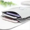 Leather Cell Phone Bag Touch screen Shoulder Pocket Wallet Pouch Case Neck Strap with back Hyaline membrane