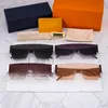 Роскошные дизайнерские солнцезащитные очки для женщин Мужские Солнцезащитные очки SPPT Летний Открытый глаз Носить Пляж Солнцезащитные Очки Унисекс с коробкой D217031F