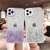 Bling Glitter Étuis En Silicone Souple Pour iPhone 12 11 pro max X 10 6Plus 6SPlus 7Plus 8Plus 6 s 6S 7 7S 8 Plus Couverture de Téléphone Portable