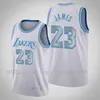 2021 New Basketball Maglie Uomo\rLos\rAngeles\rLakers\rLeBron James Dennis Schroder Kyle Kuzma\rAnthony\rDavis hot's press maglia personalizzata Taglia S-2XL