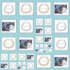 JewelryPretty Charm Bilezikler Kadın Rhinestone Snowflake Alaşım Genişletilmiş Bilezik Damlası Teslimat 2021 OS2O9