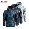 Shark Soft Shell Militaire Tactique Veste Hommes Casual Sports En Plein Air Manteau Imperméable Respirant Printemps Mince Hommes Camouflage Veste 210818