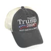 Casquette de baseball brodée Donald Trump 2024 avec sangle réglable 5 couleurs 496x