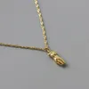 Amaiyllis 18K Gold Corps humain Collier pendentif Personnalité Collier de mode Collier Femelle bijoux bijoux Q012711891856