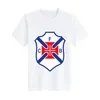 T-shirt da uomo T-shirt estiva Stampa Cf Os Belenenses Tri Blend Grafica Casual Top Uomo Custom Made in cotone a maniche corte Moda