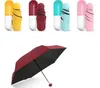 Yaratıcı Nefis Sevimli Kapsül Şemsiye Vinil Güneşlik Anti-UV Şemsiye Katlanır Kadın Cep Küçük Reklam Şemsiye-Dişli SN5966