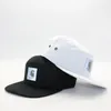 wholesale Tooling Five Piece Hat Camp Flat Brim Brand Hip Hop Hat 2021 Reflective Logo Retro Hat Style Material9063410
