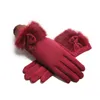Cinq doigts gants 2021 hiver doigt écran tactile épaissi résistant au froid femme moelleuse équitation en plein air