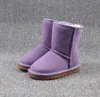 Best selling classic design AUS U5281 baby boys girls kids snow boots Cowskin Sheepskin keep warm boots Free transshipment