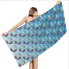 70 * 35CM Serviette de bain de natation en plein air à la mode Sirène Serviette de plage impression créative châle de protection solaire serviettes à séchage rapide JJA137