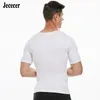 Männer Shaper Abnehmen Körper Bauch form Korsett Hemd Bauch Bauch Kontrolle Gewicht Korrektor Plus Größe Unterwäsche Schnell Trocknend Top