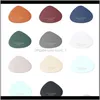 11 Colors Tableware Pad Table Mat Pu Leather Heat Insulation Nonslip Simple Placemats Disc Coaster Mtcrm Mats Pads I306W