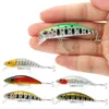 10pcs/lot 5g 5cm Minnow Lures Fishing Lure Laser Hard Artificial Baits 3D Eyes Fishing Tackle FishingBait Carp Bait