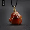 Gold Wire Wrap Raw Healing Reiki Stone Pendant Women Jade crystal semi-precious gem Necklace energy Jewelry