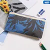 Cartoon Anime Demon Slayer Kimetsu No Yaiba Potlood Case Leuke Canvas Zipper Box Box Pen Opslag Pouch 11 * 19 cm Tassen