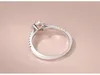 925 sterling silver Yellow/Pink Lab Diamond Sapphire Ring Lovely Gift of Romantic Princess nickles women