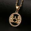Twaalf Zodiac Sign Netto Gold Chain Animal Coin Pissen Pissen Hangers Charme Star Bord Choker Astrologie Kettingen voor Women Fashion Jewelry Will en Sandy