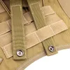 Militär Tactical Dog Harness Nylon Pet Dog Vest Harness Bungee Dog Lash med handtag för medelstora stora hundar tyska herde