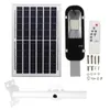 Lampe d'inondation extérieure à télécommande du réverbère IP65 de mur de panneau solaire de 100W