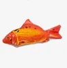 Simulation electric fish funny cat Jumping fishes pet toy usb charging plush toys doll