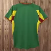 2002 2004 Maglia da calcio retrò da uomo del Senegal Squadra nazionale DIOUF BOUBA DIOP H. CAMARA KH. FADIGA Home Away Maglie da calcio Uniformi a maniche corte