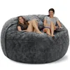 Muebles de campamento Beanbag gigante Funda de sofá Grande XXL Sin bolsa de frijoles relleno Puf Silla otomana Sofá Cama Asiento Puff Futon Relax Lounge2951826