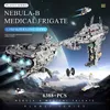 Формируйте царь king ucs nebulon-b Медицинский фрегат для фрегата строительный блок 21001 звездный план игрушки, совместимые с MOC 5083 кирпич дети детские игрушки рождественские подарки