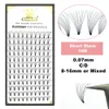 3D/4D/5D/6D/10D Premade Lashes Wide Fans Short Stem Eyelashes Russian Volume Eyelash Extensions Faux Mink