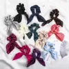 Ny Mode Elegant Gummi Bands Hårband Kvinnor Söt Bow Knot Hår Ring Head Hoops Girls Vintage Headbands Headwear Tillbehör