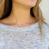 Jujie rvs parel kettingen voor vrouwen 2021 eenvoudige 316L gouden choker ketting ketting sieraden dropshipping / groothandel G1206