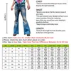 Мужские джинсы 2022 дизайнерские панк-стиль расклешенные джинсовые брюки мужские расклешенные мешковатые штаны в стиле пэчворк