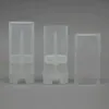 DIY 15 ml Plastic Lege Ovale Deodorant Stick Containers fles 15g Clear White Mode Lippenbalsem Lippenstift Buizen