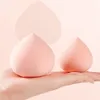 Svampar, applikatorer bomull persika form kosmetisk puff skönhet ägg makeup sponge kudde foundation pulver blender smink tillbehör