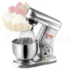 Rostfritt stål Blender Köksbord Stativkaka Deg Mixer Egg Beater Cream Machine