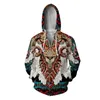 رجال الرجال للرجال Sweatshirts Goat Bohemian Style 3D Print Fashion for Men/Women مقنعين من النوع الثقيل سحاب غير الرسمي للجنسين Pullover B19