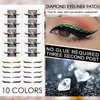 kullanımlık glitter eyeliner çıkartmaları