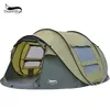 Desert Automatic Pop up Tent 3 4 Person Outdoor Instant Setup 4 Season Waterproof for Hiking Camping Travelling 220113