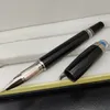 Hediye Lüks Pen Klasik Yuvarlak Kristal Mavi İmza Pens Noble Metal Dövme Konforlu Yazma İyi Kesinti293p