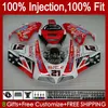 Injection Kit For DUCATI Red white black 748R 916R 996R 998R 42No.93 748 853 916 996 998 S R 1994 1995 1996 1997 1998 748S 853S 916S 996S 998S 1999 2000 2001 2002 OEM Fairing