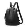 Outdoor Bags Anti-theft Backpack Female Korean Version 2021 Dual-use Bag Fashion Soft Leather School