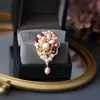 SINZRYoriginal handmade natural baroque pearl sweater elegant vintage brooches women's decorative jewelry