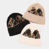 Beanie / crâne caps beanie femme chapeau hiver tricot hip hop brim automne chaud accessoire de ski extérieur