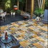 Retro tile balcony dining room kitchen bathroom ceramic tiles anti slip floor salt-glazed brick background wall vitrolite 300 mm