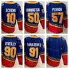 2023 Reverse Retro Hóquei no Gelo 91 Vladimir Tarasenko Jersey 10 Brayden Schenn 50 Binnington 55 Colton Parayko 57 David Perron Ryan O'reilly Winter Classic Blue