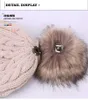 Hoed sjaal set pompom cartoon baby baby meisje jongen winter voor kinderen warme gebreide kinderen jongens meisjes muts cap