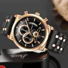 Lige New Classic Black Mens Watches Top Brand Luxury Watch for Man Military Silicone防水石英時計Relogio Masculino 210329