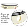 Tambour 6 pouces Tambourin Bell Hand Held Tambourin Birch Metal Jingles Kids School Musical Toy KTV Party Percussion Toy GCF14398